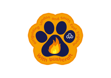 Load image into Gallery viewer, Growing Up Wild Badge -  With Bushcraft