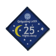 Nights Away Badge - 25 nights