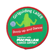 Macmillan Dress Up & Dance Badge