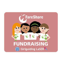 Load image into Gallery viewer, FareShare Badge - Fundraising
