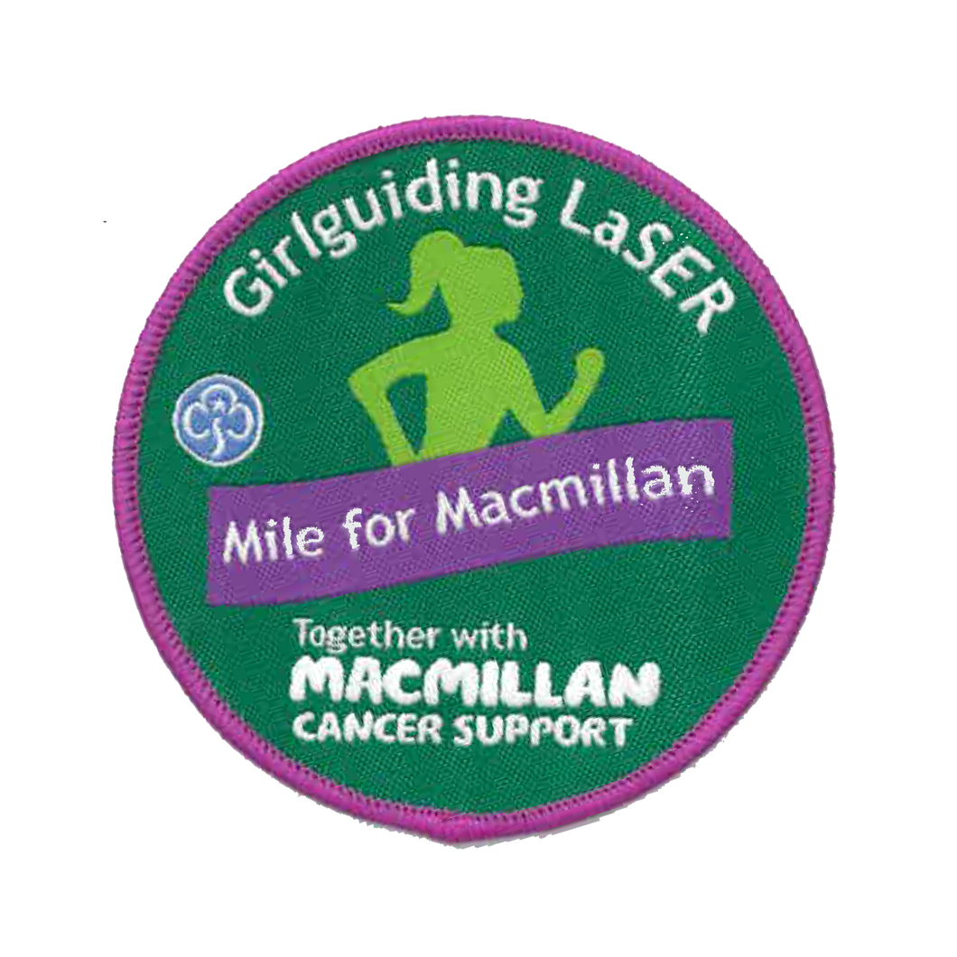 Mile for Macmillan Badge